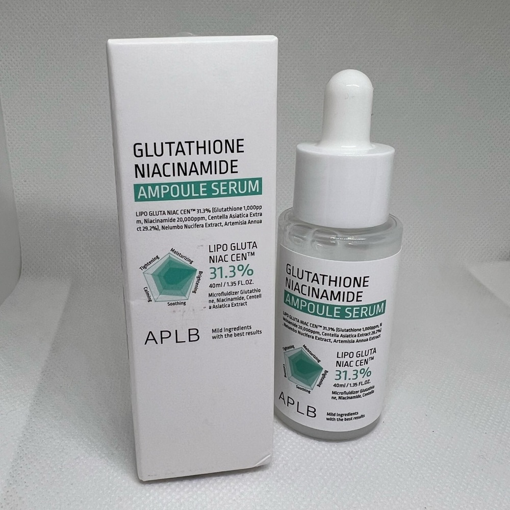 APLB Glutathione Niacinamide Ampoule Serum | LIPO GLUTA NIAC CEN 31.3% 1.35 FL